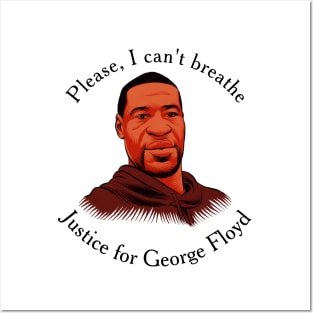 Please, I can't breathe Posters and Art